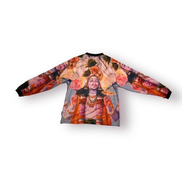 F*cking‎ Awesome Kevin Bradley Ganesh Moto Long Sleeve Mesh Shirt All Over Print - Picture 6 of 6